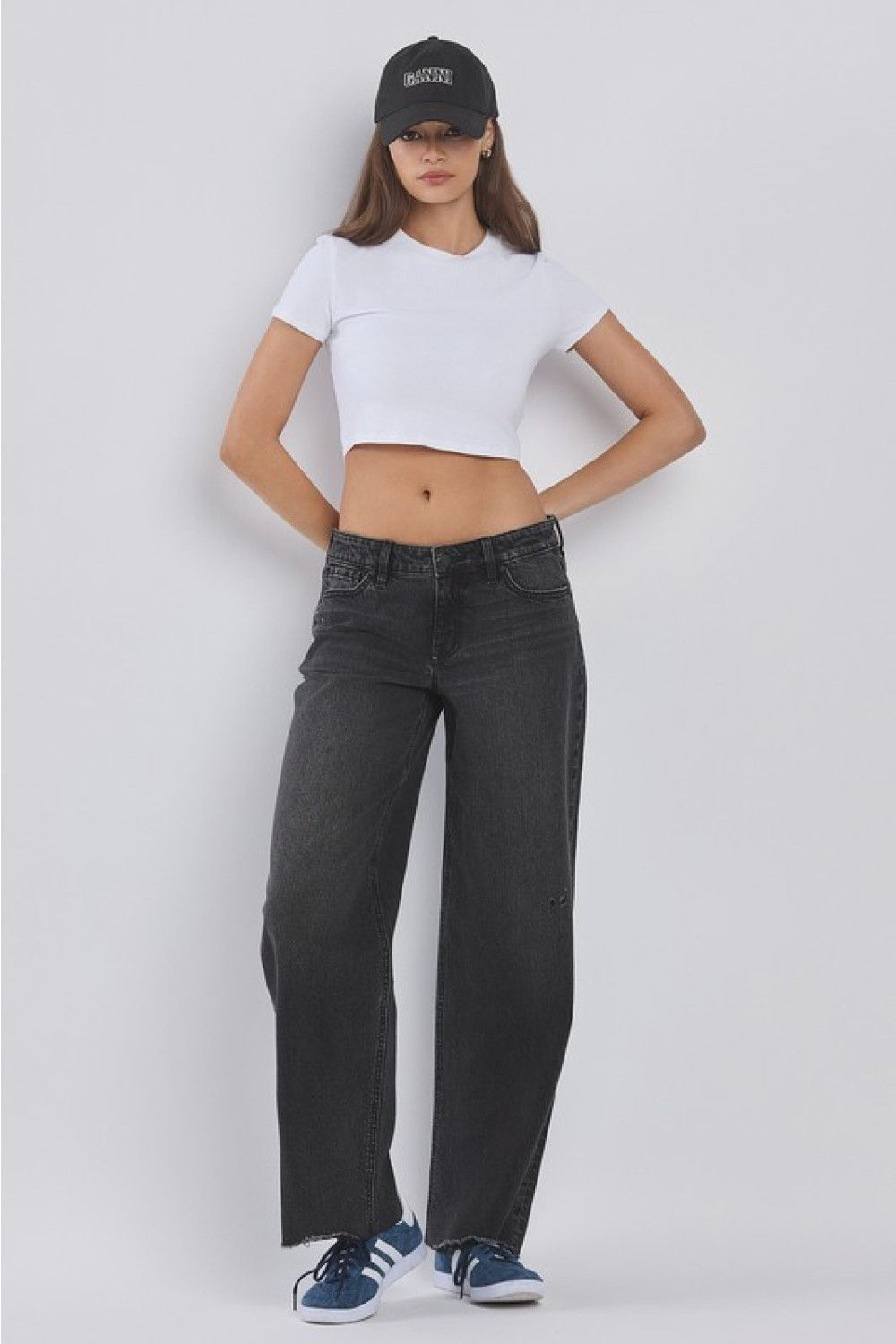 Felix Low Rise Baggy Jean, Varsity Black