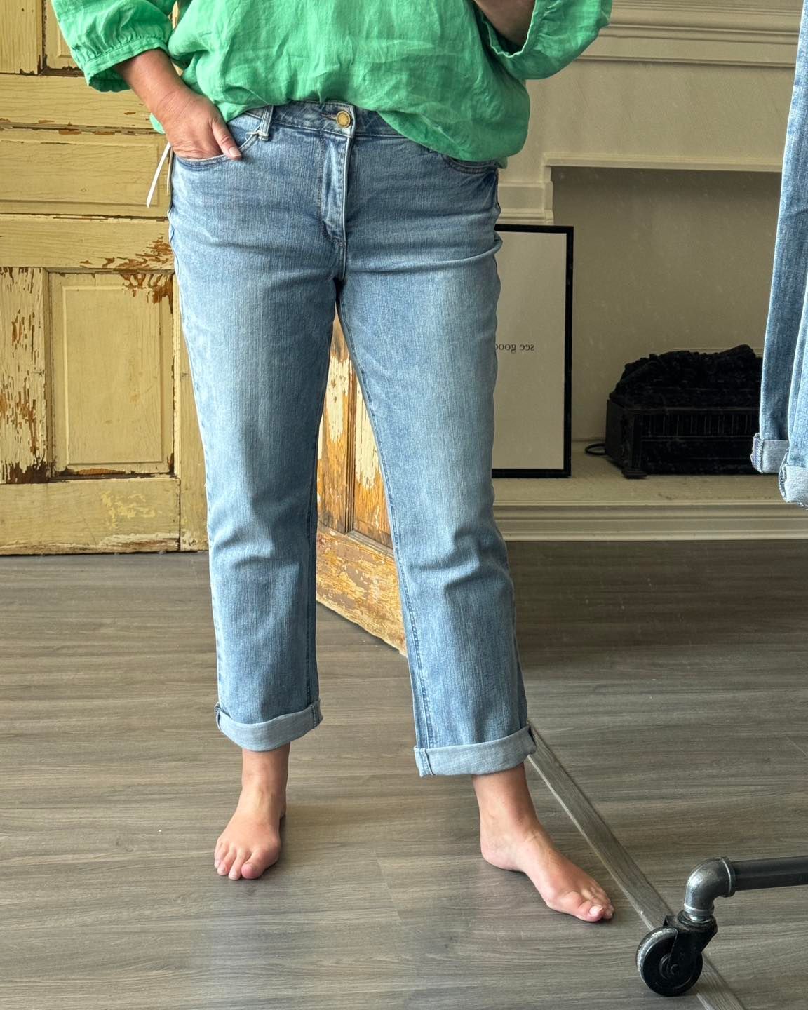 Gemma Girlfriend Jean, Blue,