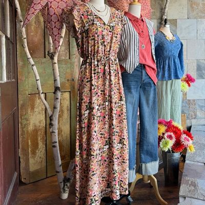 Joella Frill Flower Dress