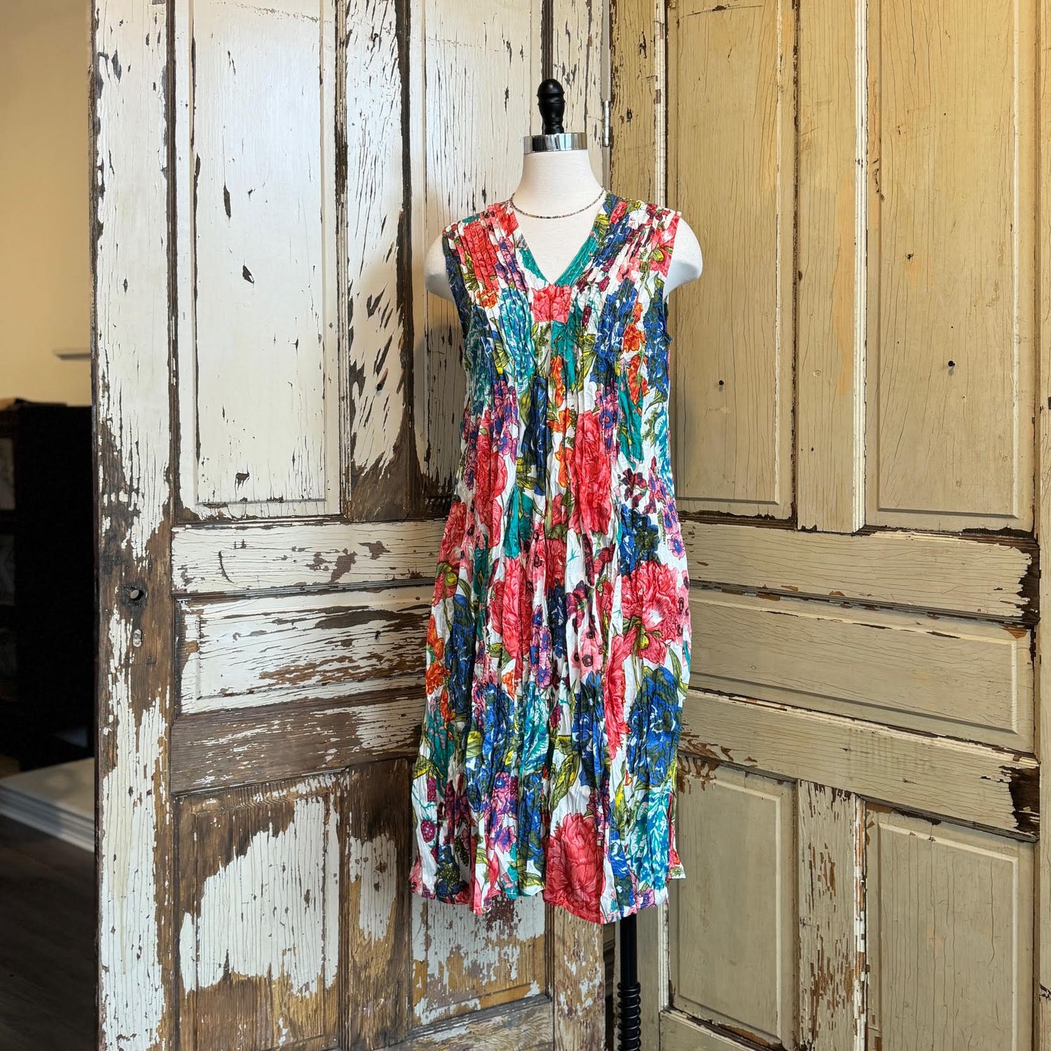 Jerk Tank Floral Dress