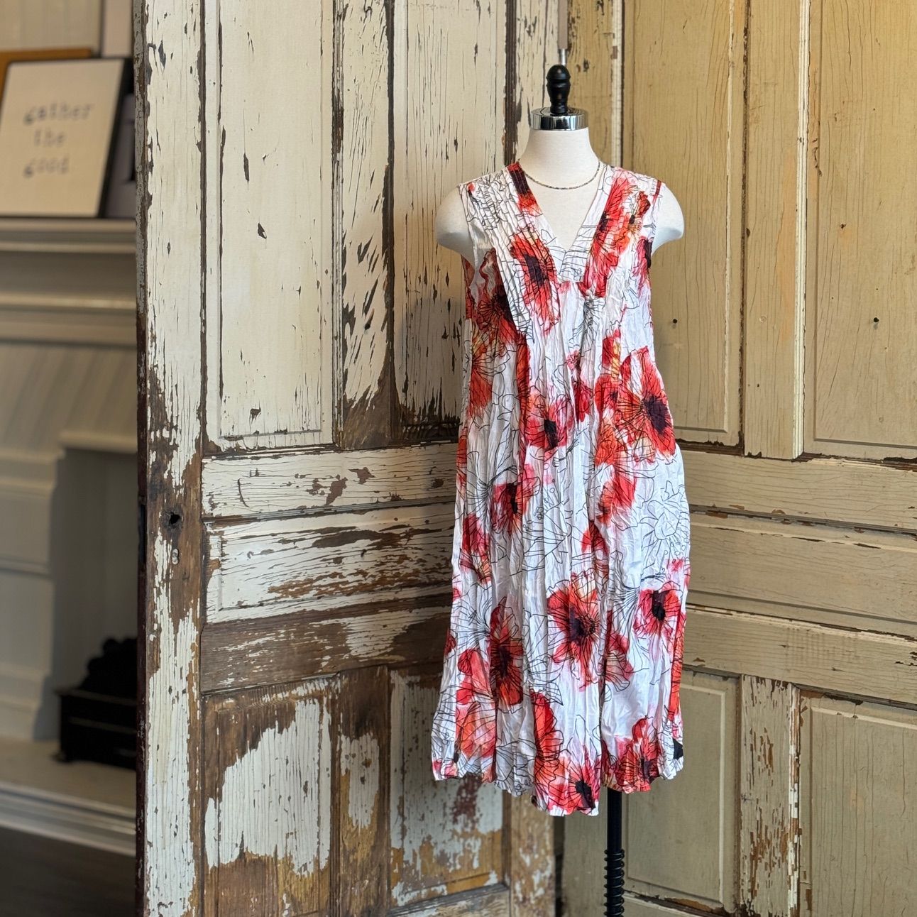 Jerk Tank Floral Dress