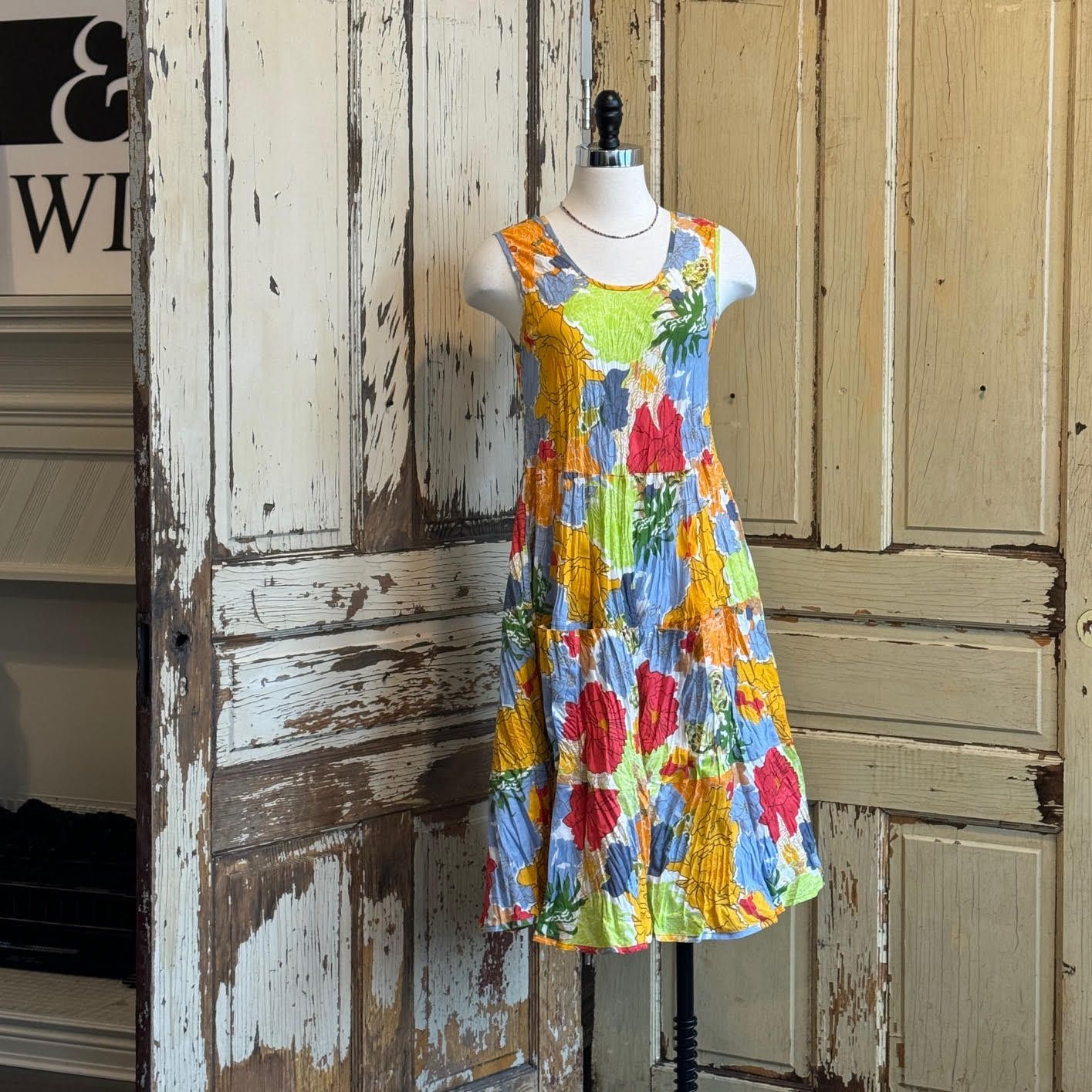 Joy Floral Tank Dress