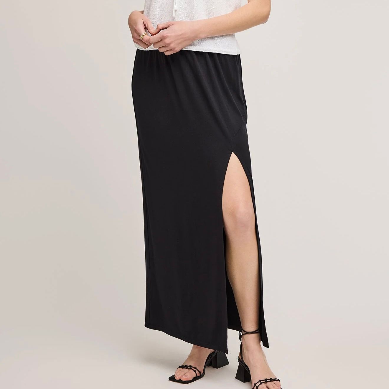🇨🇦 Venice High Slit Long Skirt
