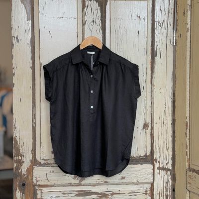 🇨🇦 Mirna Linen Top