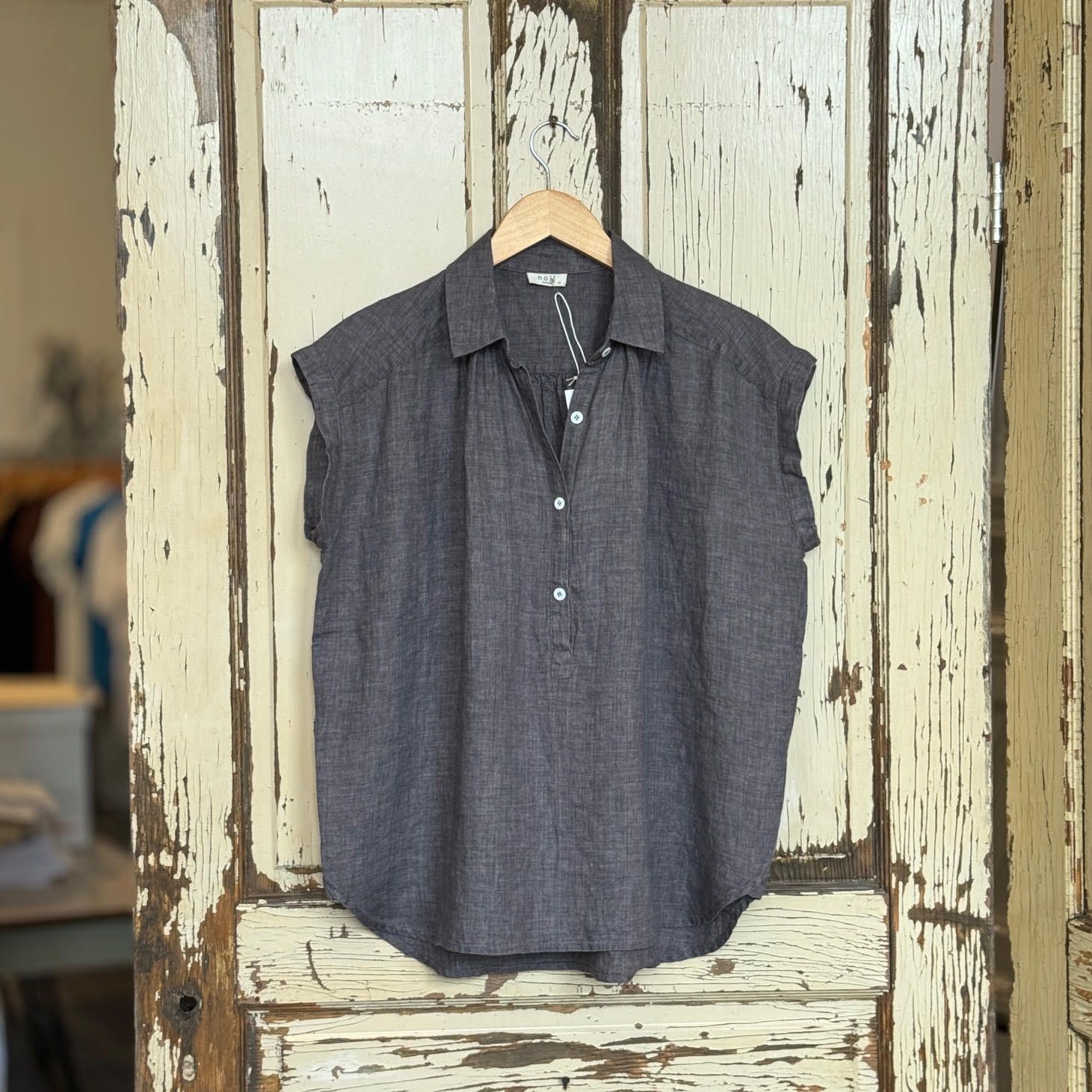 🇨🇦 Mirna Linen Top