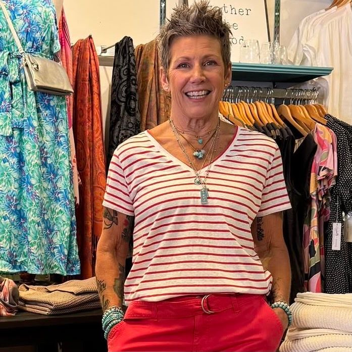 Yulietta Striped Tee