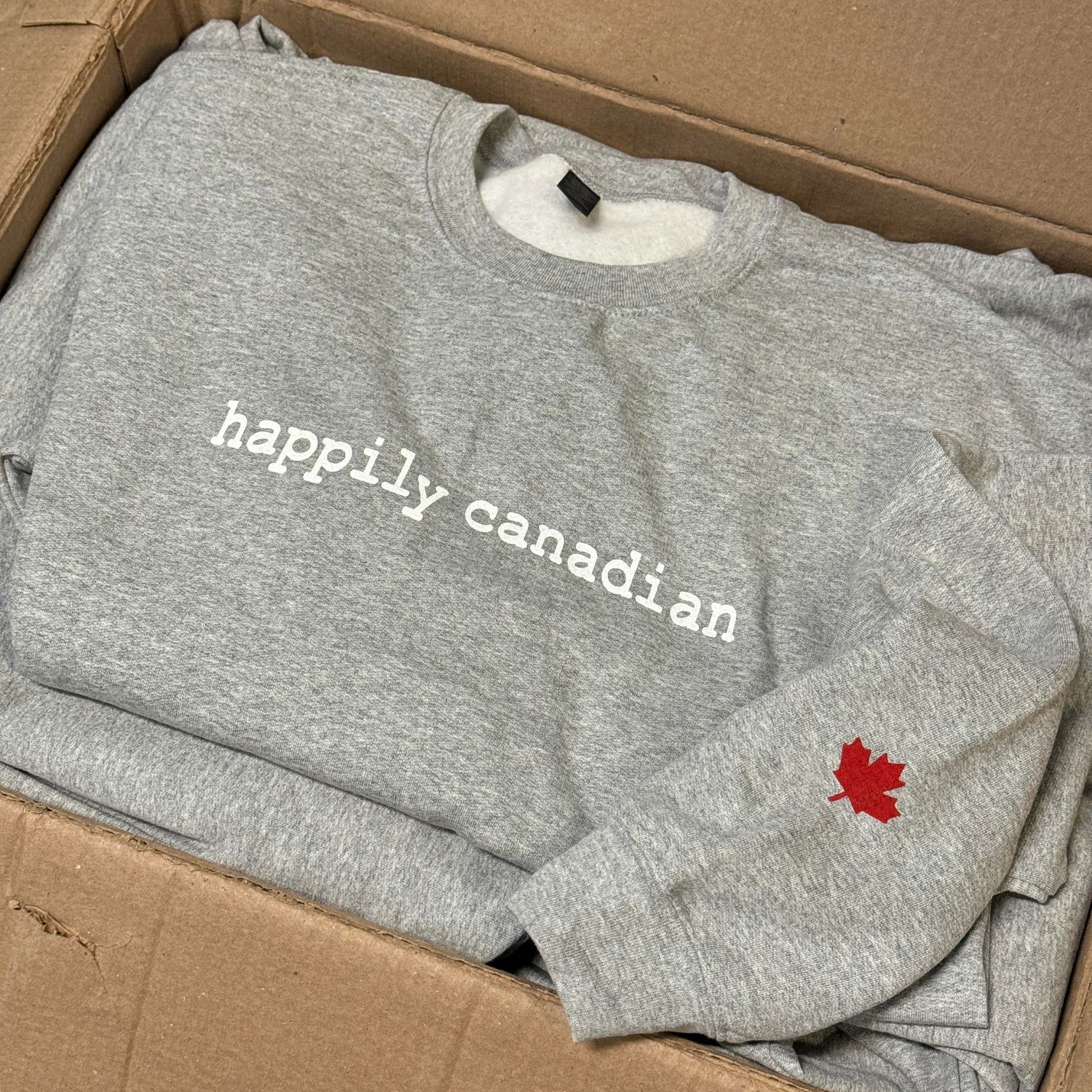🇨🇦 Happily Canadian Sweatshirt