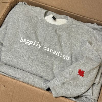 🇨🇦 Happily Canadian Sweatshirt