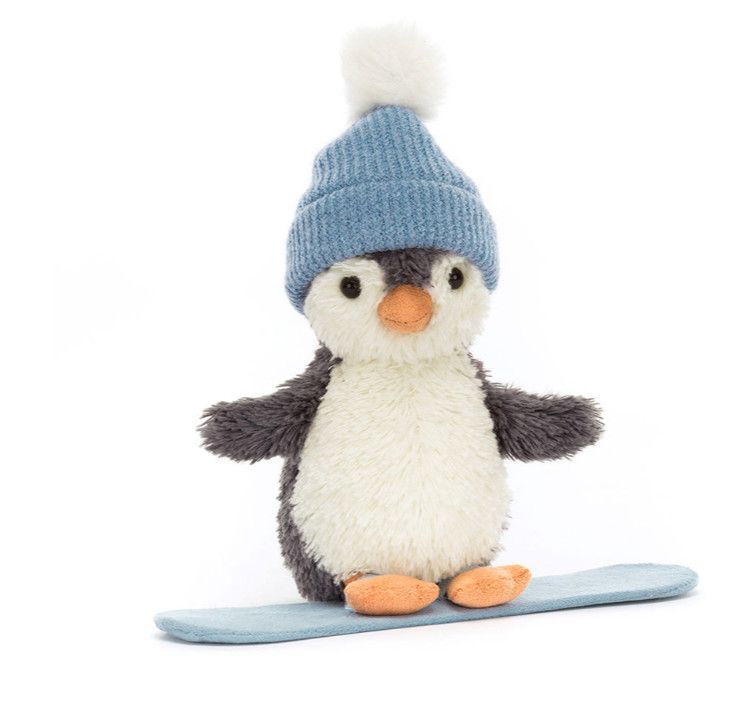 Peanut Penguin Snowboarding Small