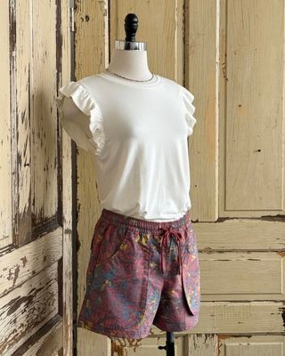 Ruffle Sleeve Tee