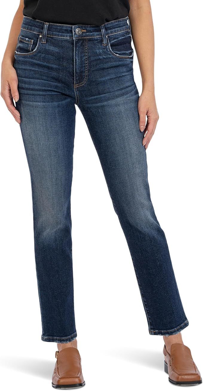 Reese High Rise Fab Ab, Ankle Straight, Enchantment