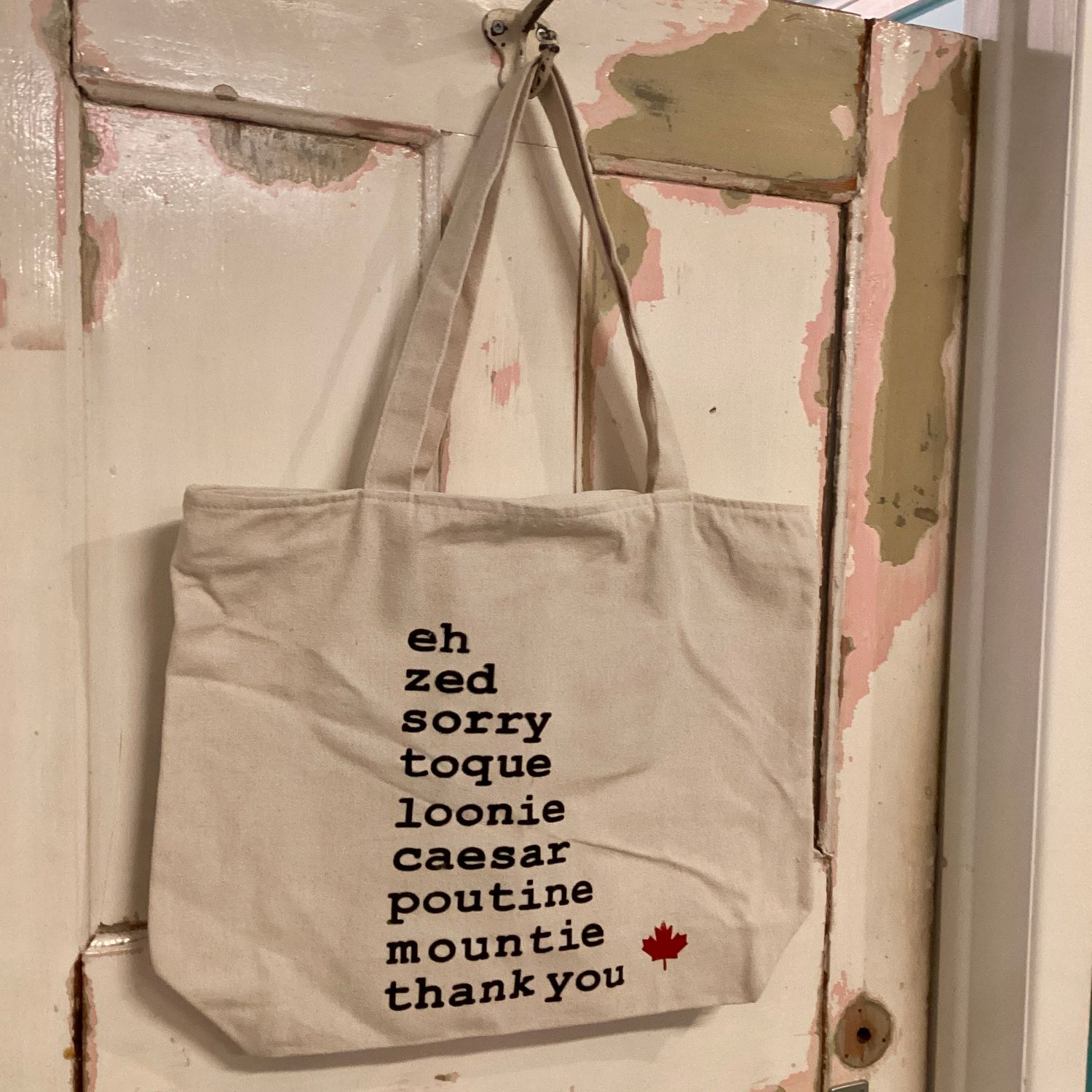 🇨🇦 Canvas Canada Tote Bag