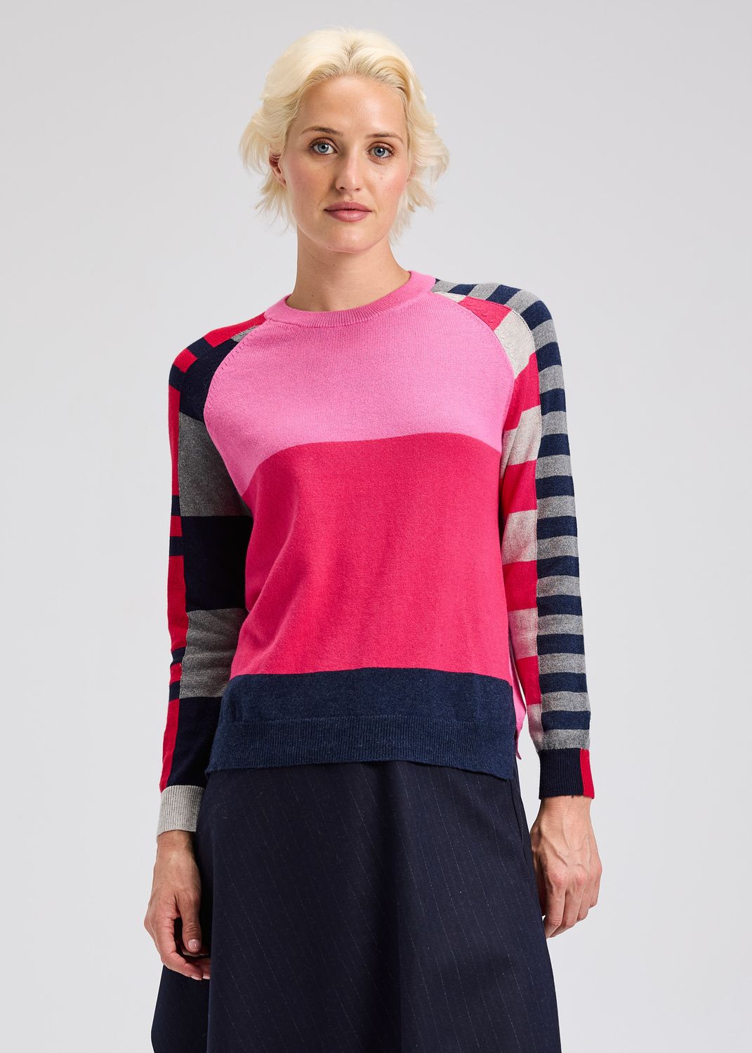 Colour Block Sweater