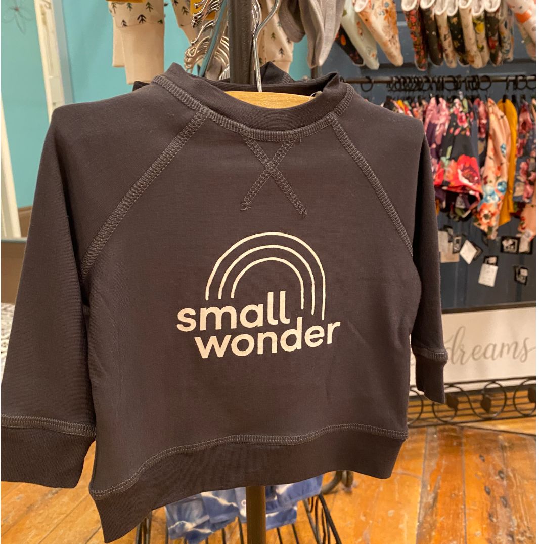 Fleece Sweat Shirt, Small Wonder - SALE -