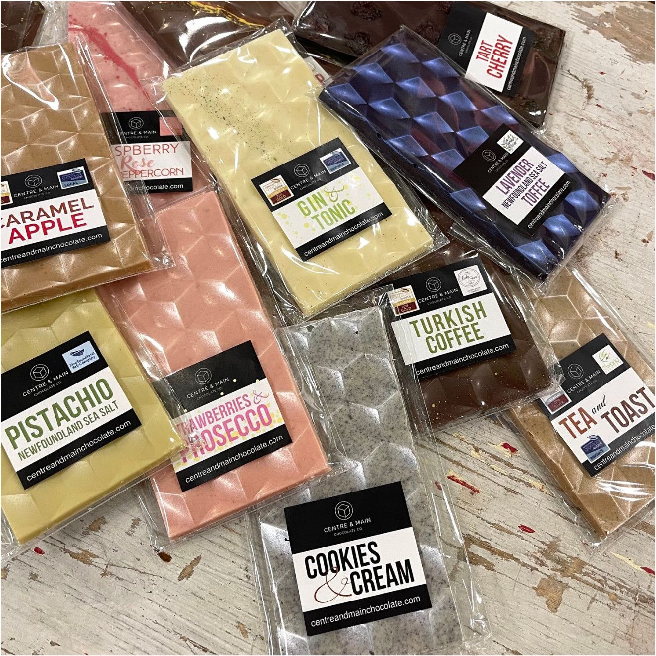 🇨🇦 Handcrafted White Chocolate (8 Flavours)