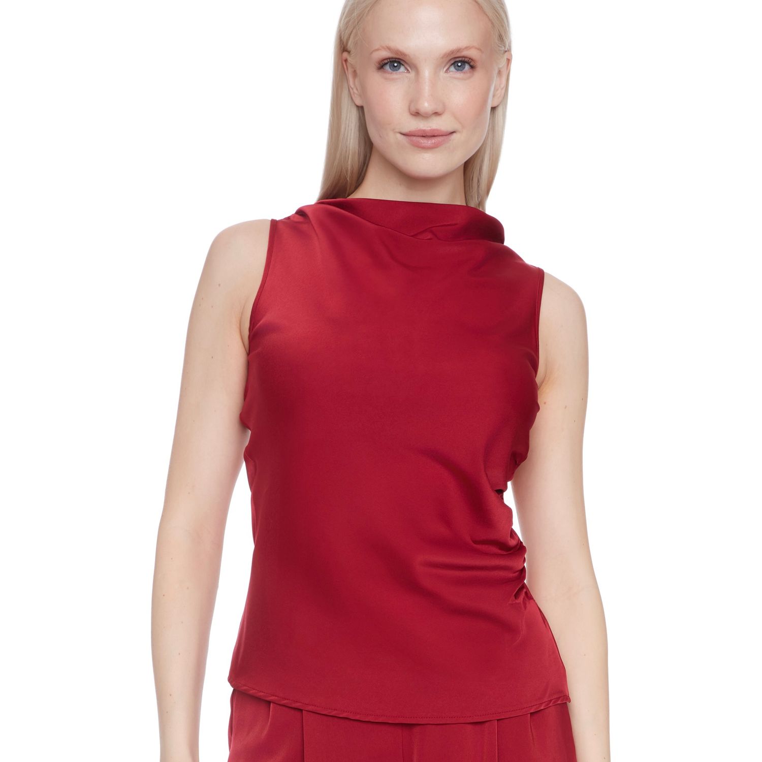 🇨🇦 Veronica Cowl Side Ruched Top