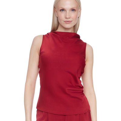 🇨🇦 Veronica Cowl Side Ruched Top