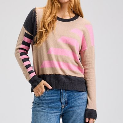 Handwork Stripe Sweater