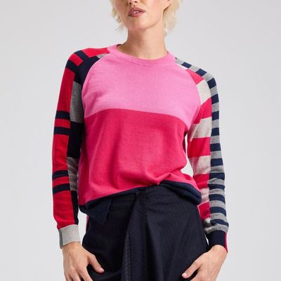 Colour Block Sweater