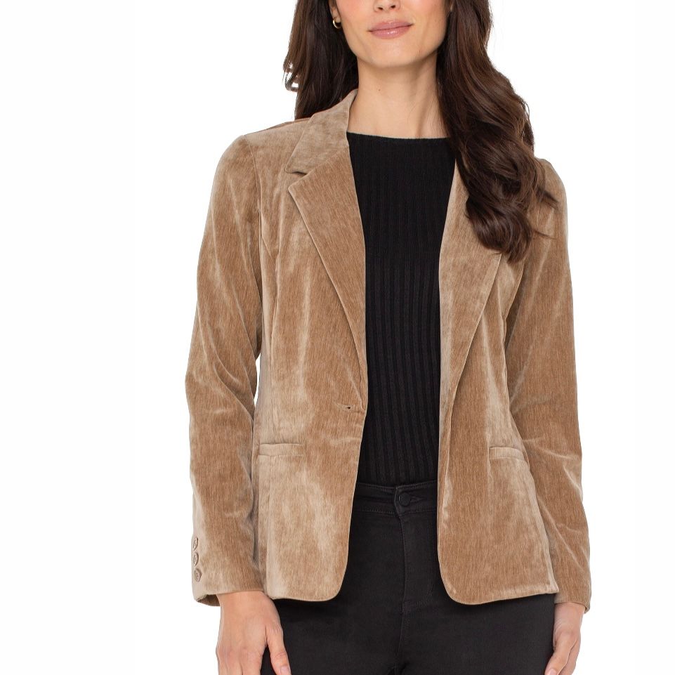 Fitted Blazer, Harvest Khaki, 