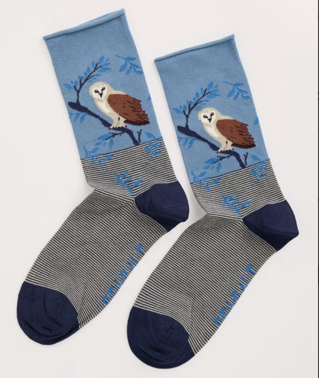 Bamboo Arty Socks, Owl