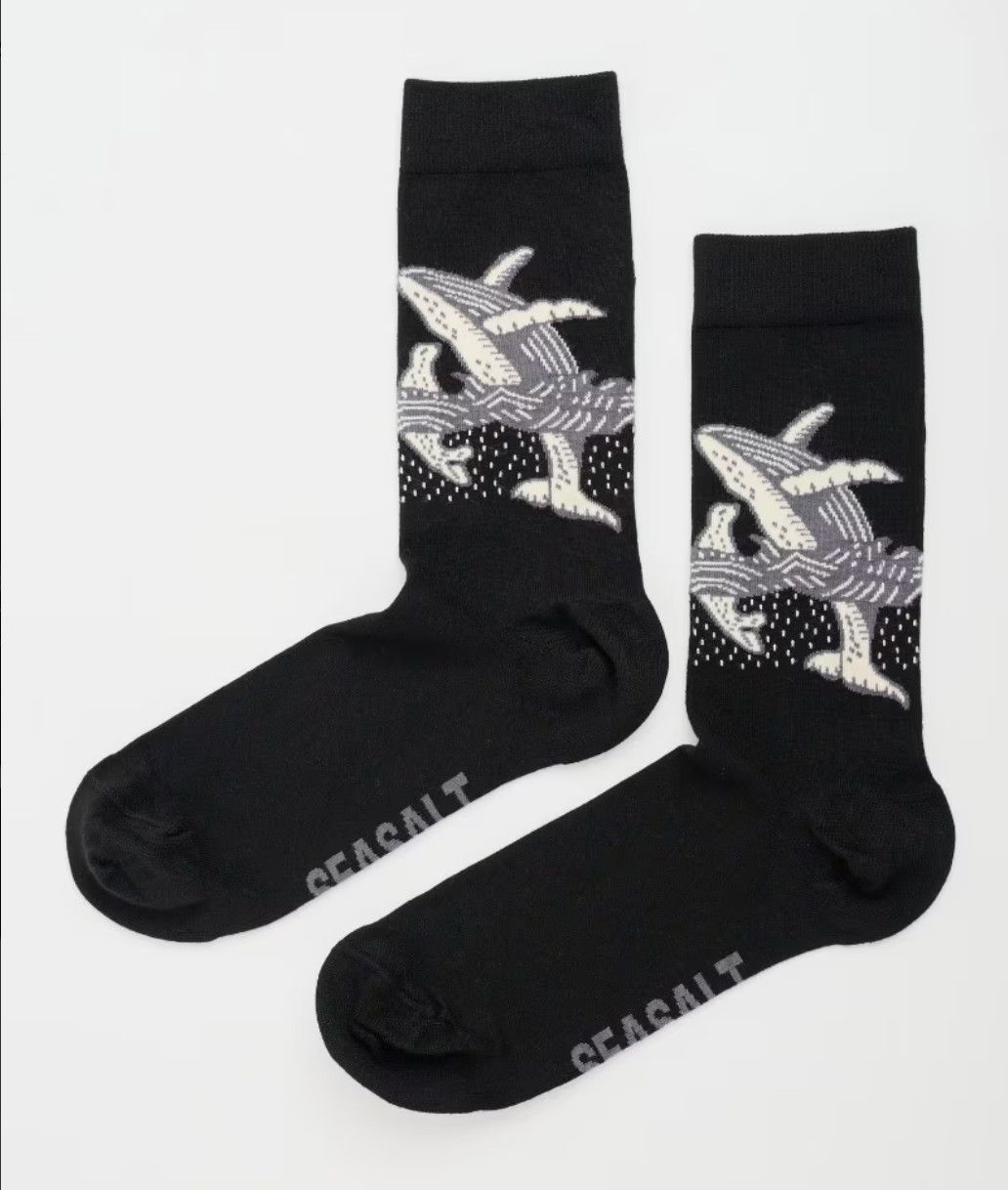 Men&#39;s Arty Socks, Whale