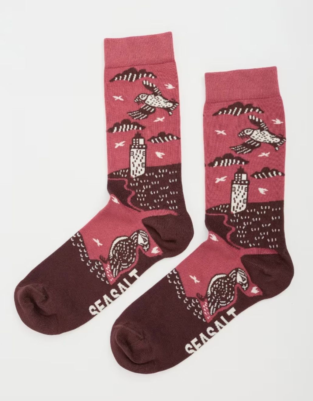 Men&#39;s Arty Socks, Puffin