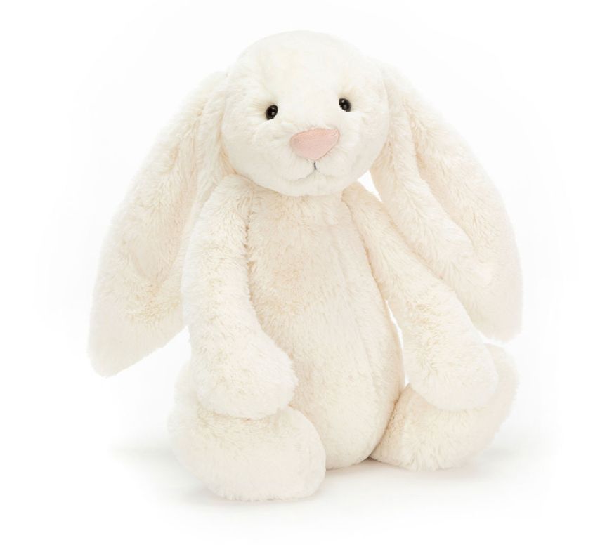 Bashful Cream Bunny, Large