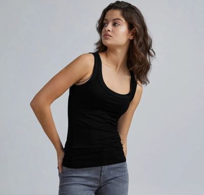 Zola Satin Trim Tank Top
