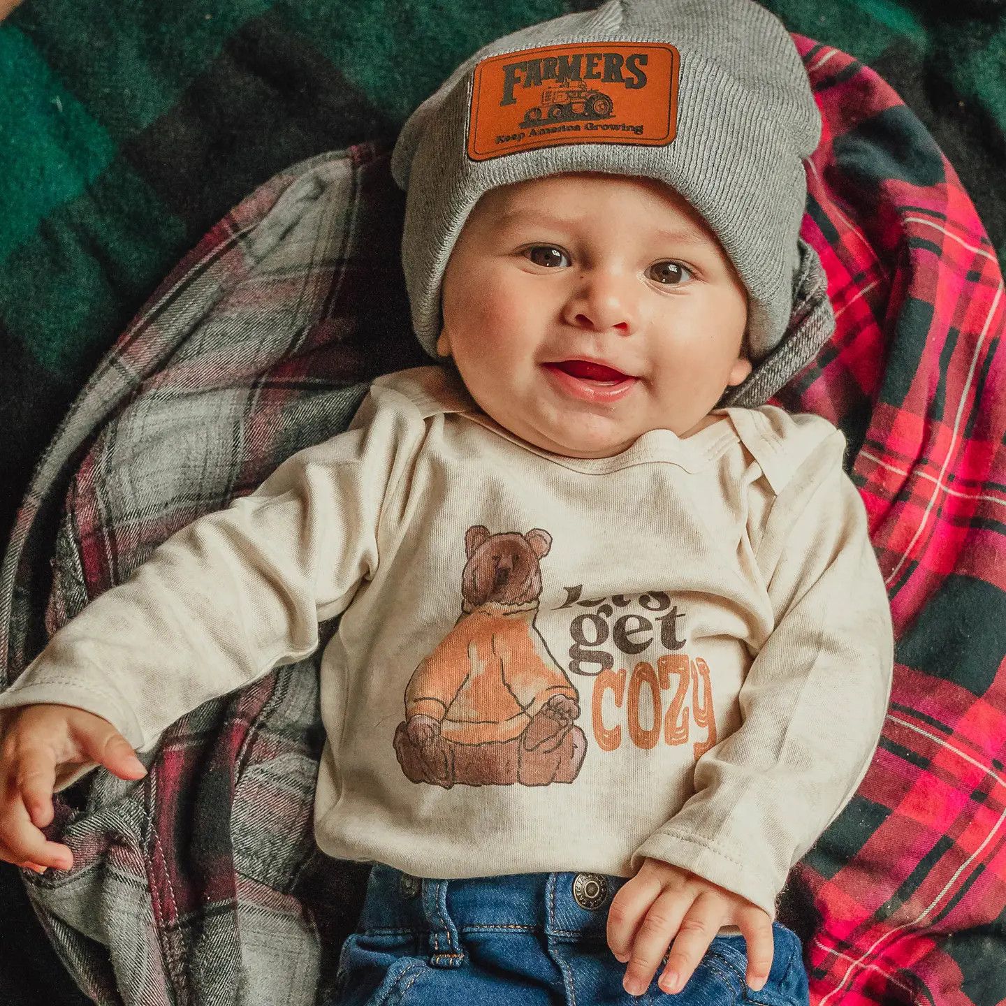 Onesie, Let&#39;s Get Cozy &quot;Woodland&quot; Bear