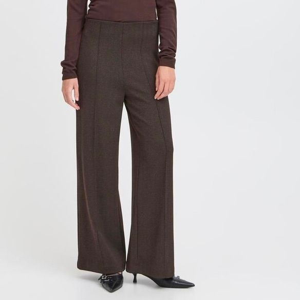 Kate Jacquard Herringbone Pants
