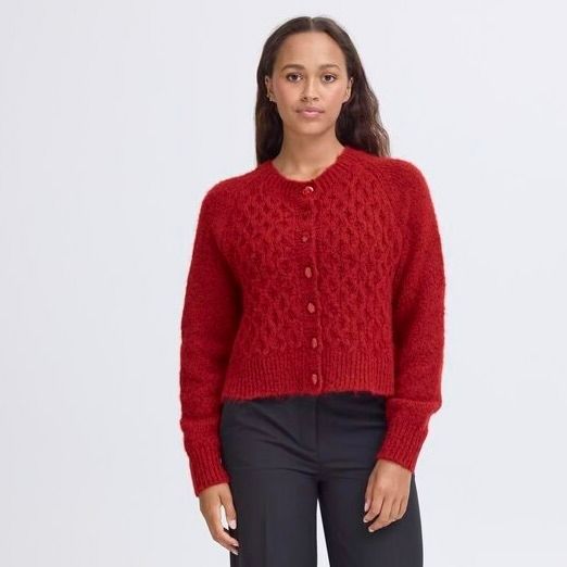 Short Knit Cardigan