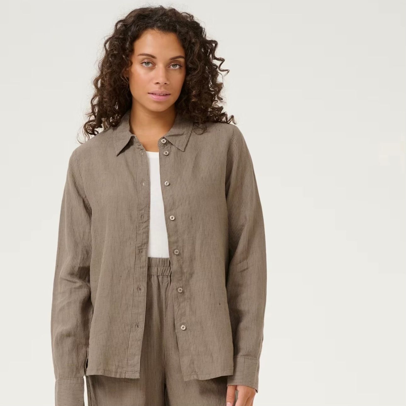 Nyssa Linen Molly Stripe Shirt