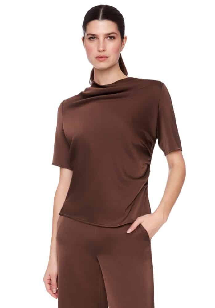 🇨🇦 Cowl Rouched Top