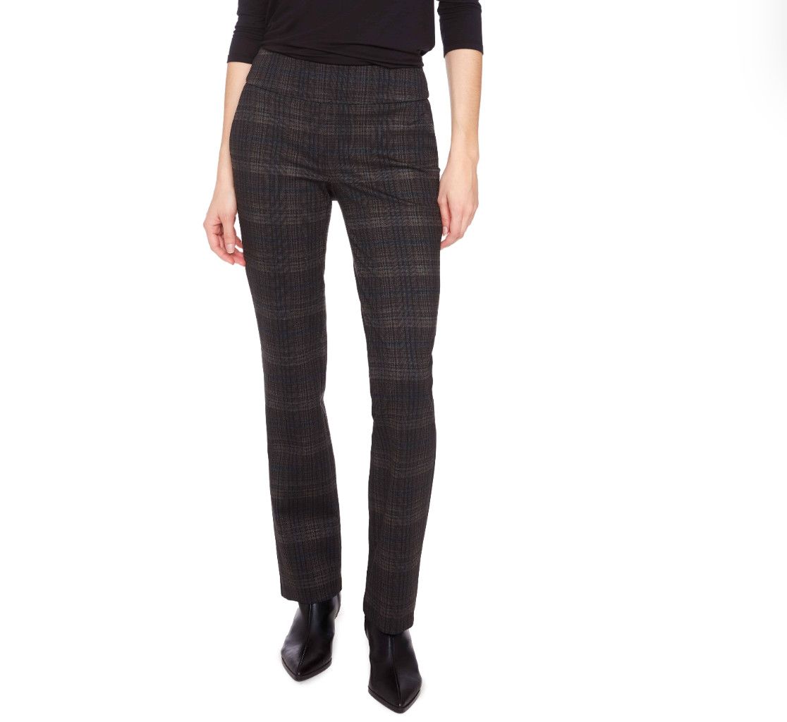 🇨🇦 Bootcut Dark Plaid Pant