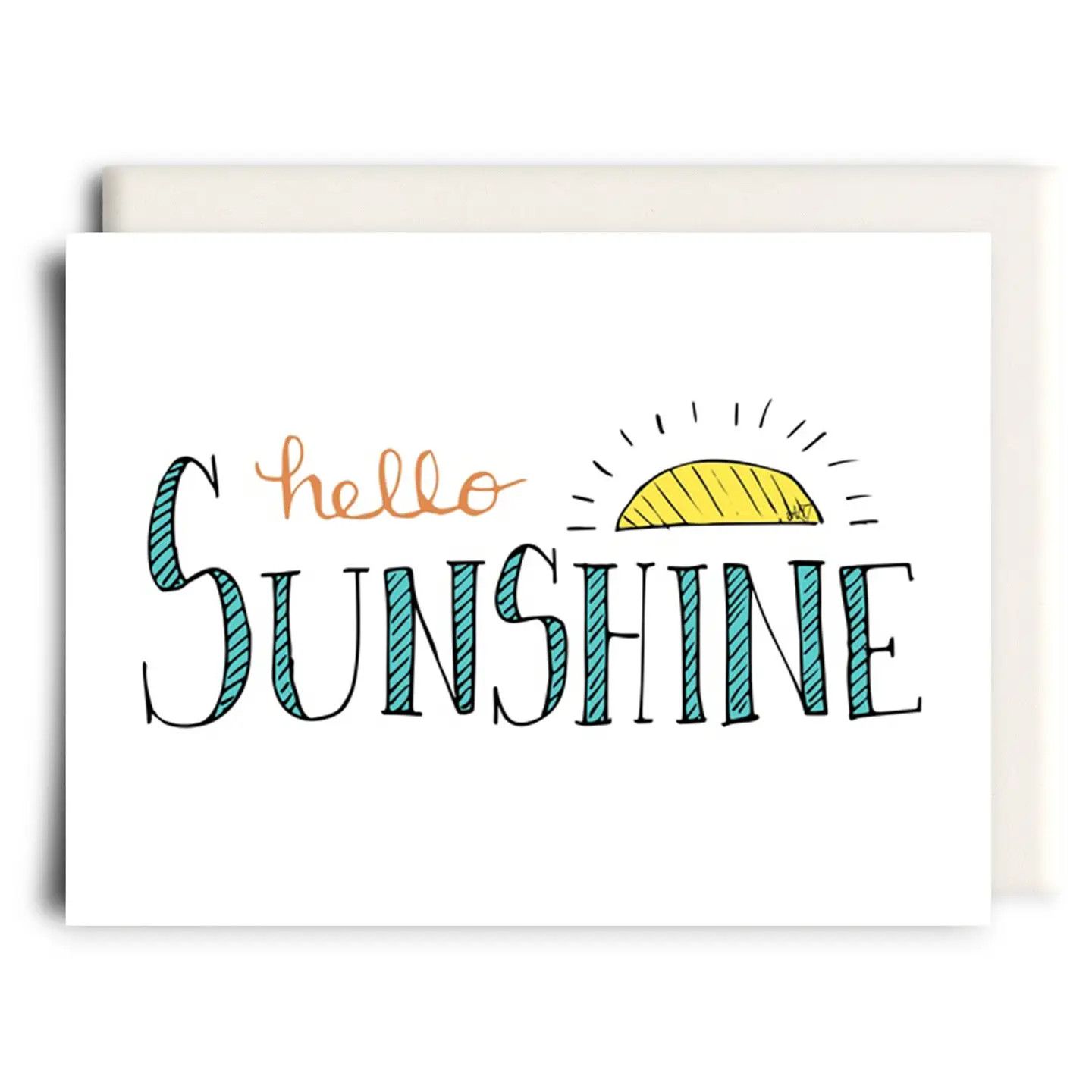 🇨🇦 Everyday Greeting Cards (5 styles), Style: Hello Sunshine