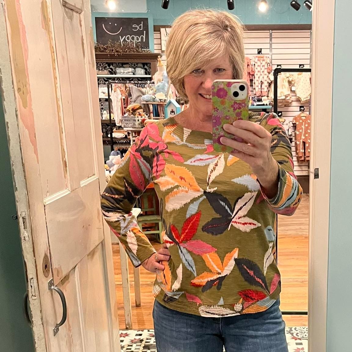 Weaver Floral Tee