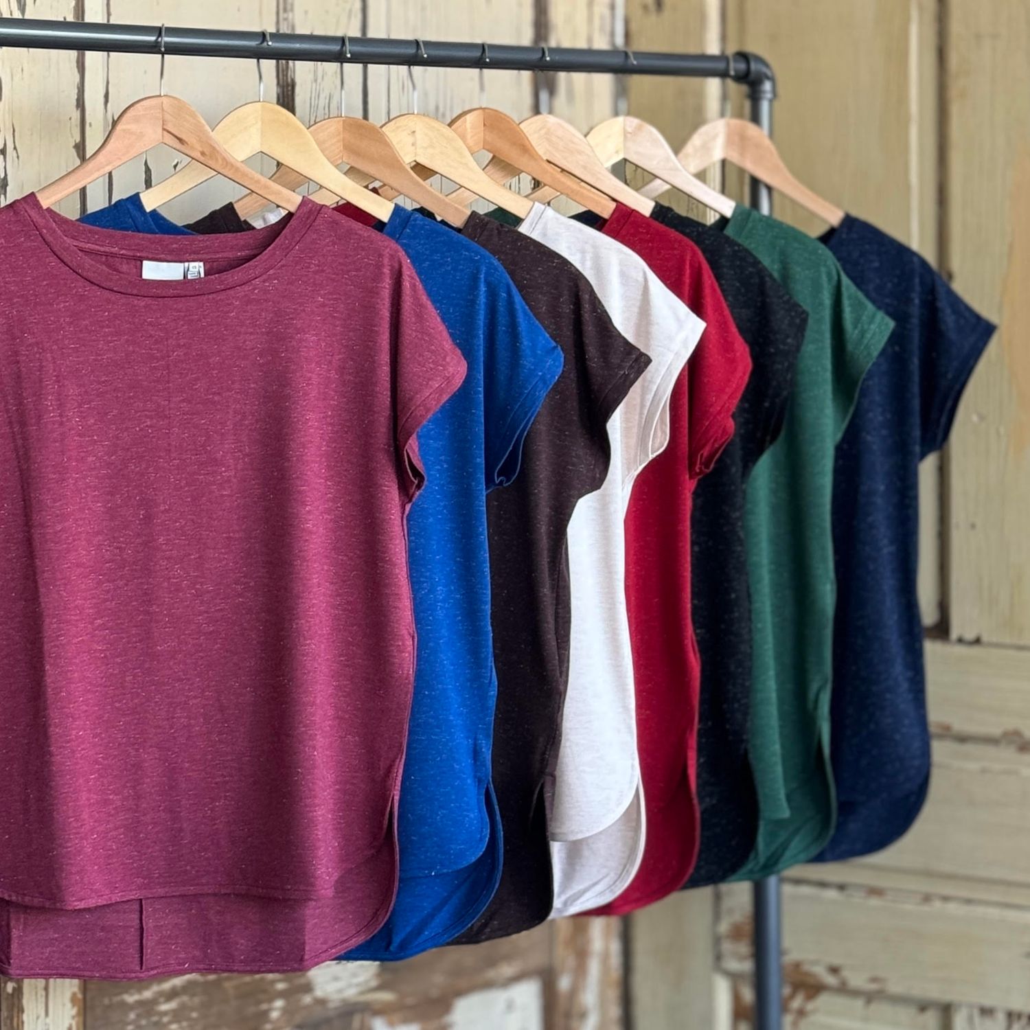 Rebel Shimmer Tee (8 colours)