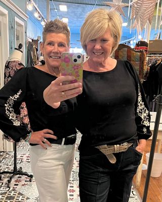 Villea Embroidered Sleeve Sweater