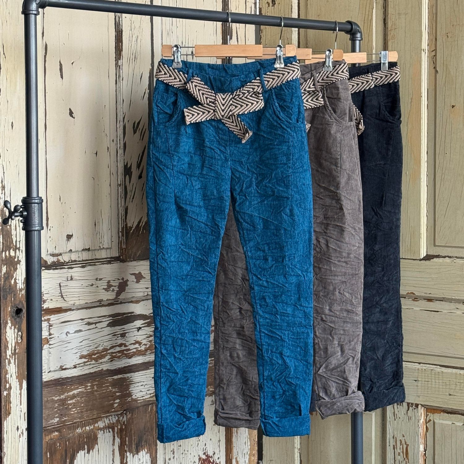 🇨🇦 Velvety Stretch Cord Pant (3 colours)