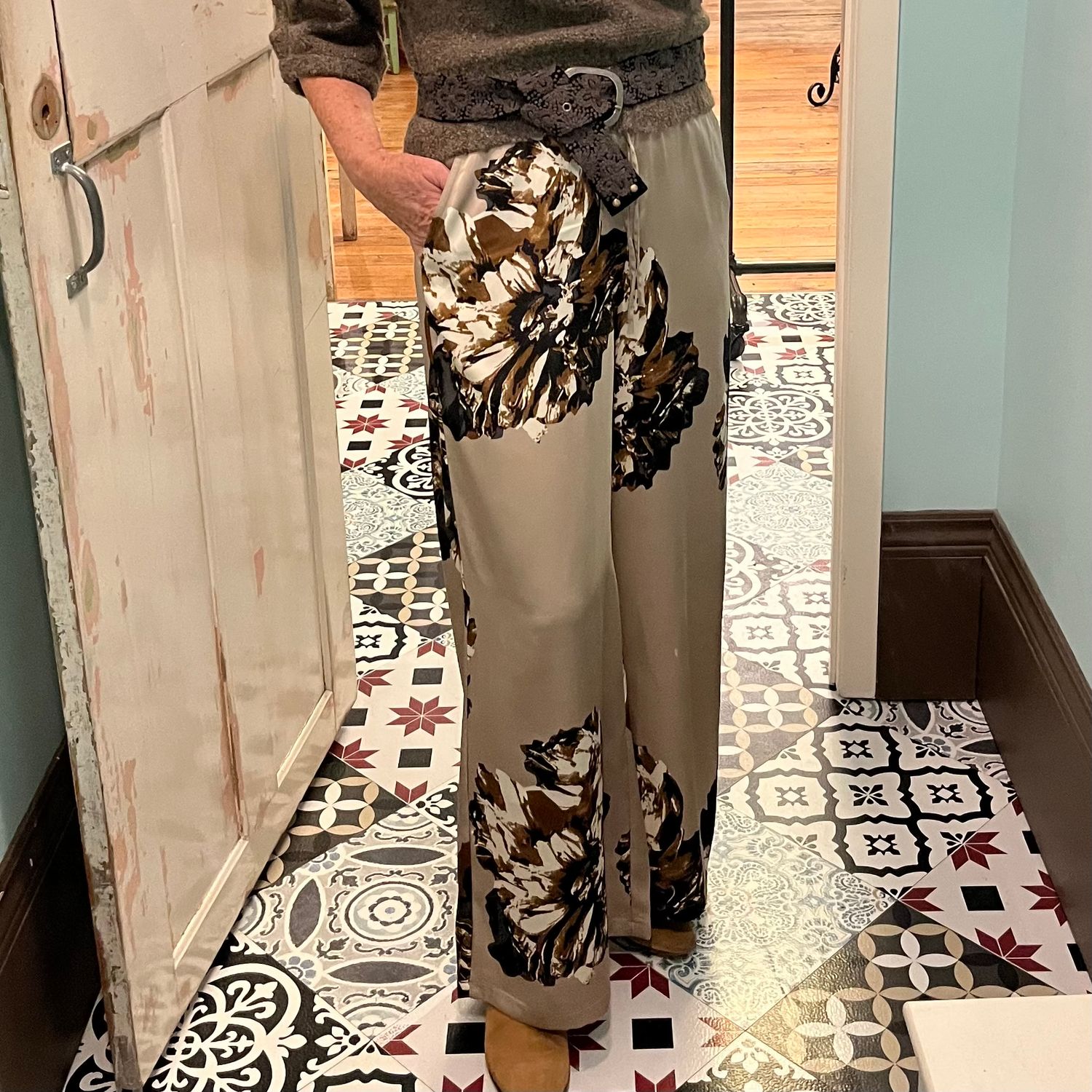 Jannike Floral Wide Pants