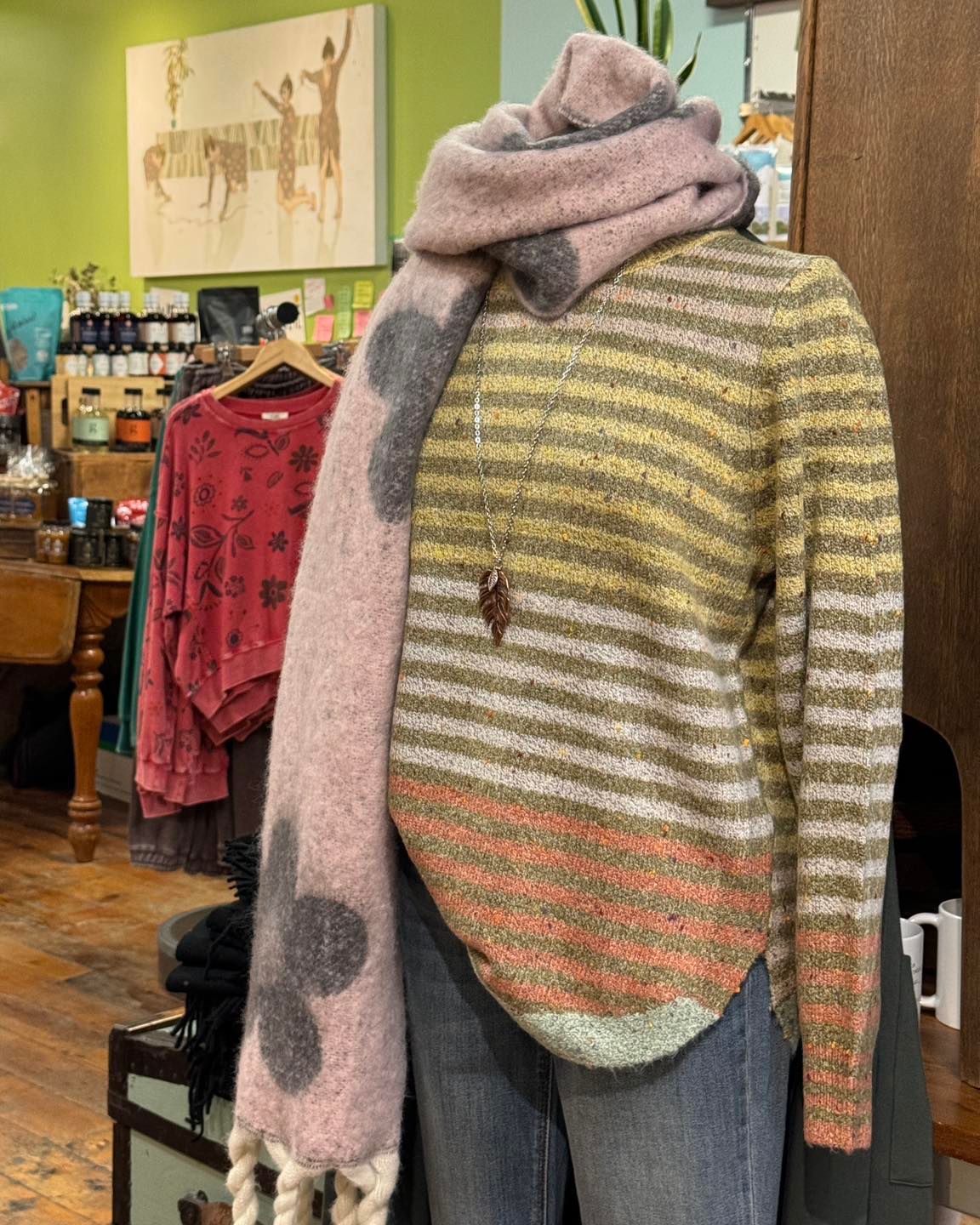 Talia Striped Sweater