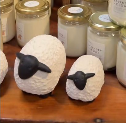 Cement Sheep (2 sizes)