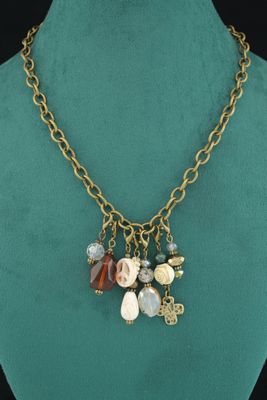 Removable Multi Charm Necklace
