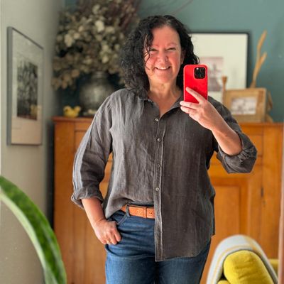 🇨🇦 Ellerie Mini Houndstooth Blouse