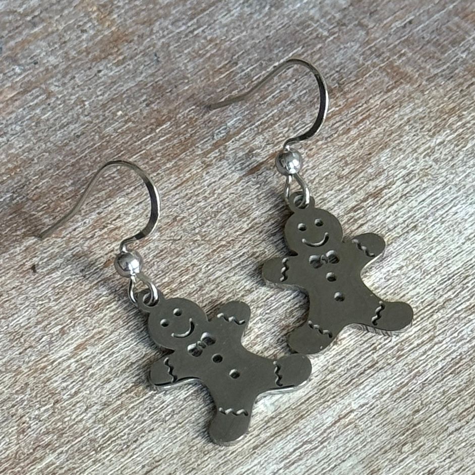 🇨🇦 Gingerbread Man Cookie Earring