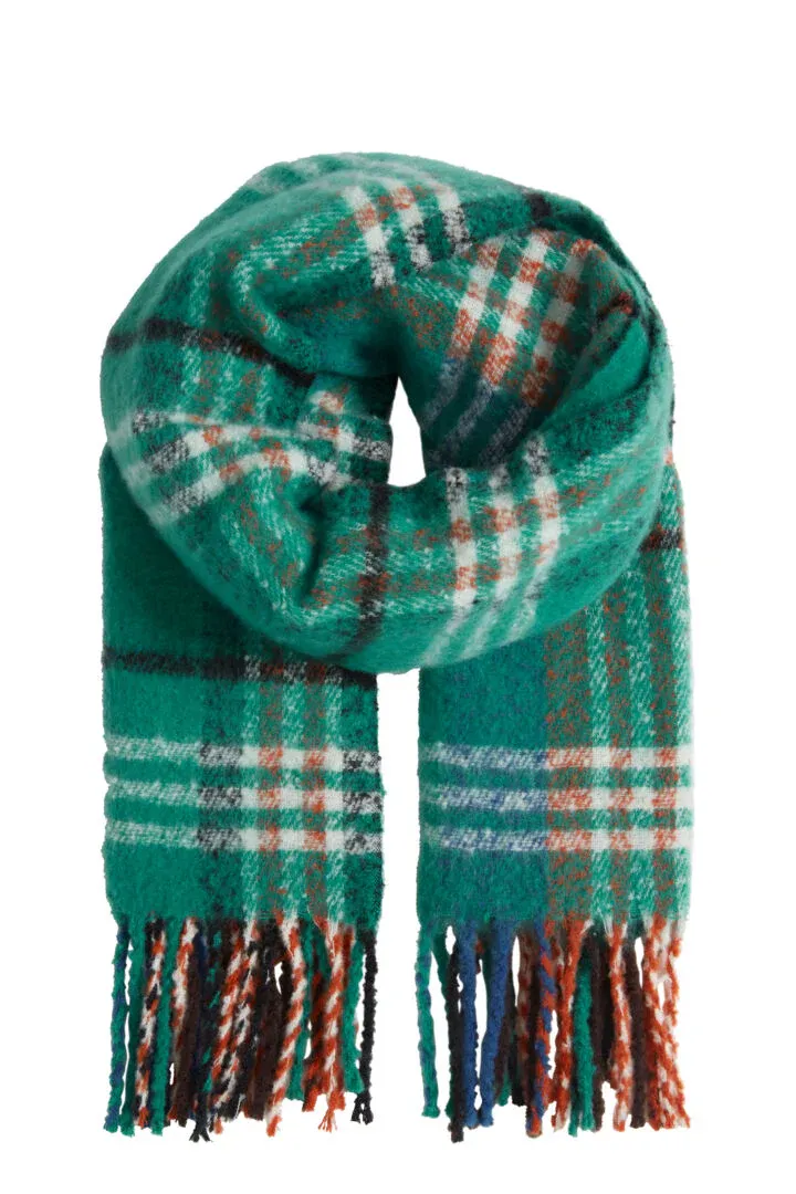 Elma Plaid Scarf (4 colours) - SALE -