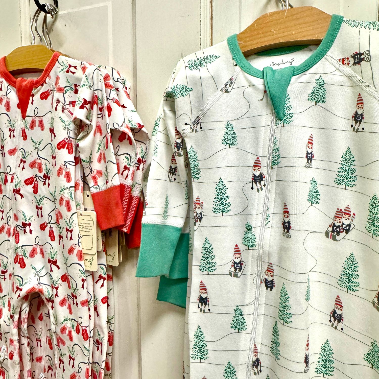 Holiday Zip Rompers (2 styles) - SALE -