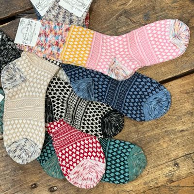 World's Softest Weekend Gallery Textured Crew Socks (6 colours)