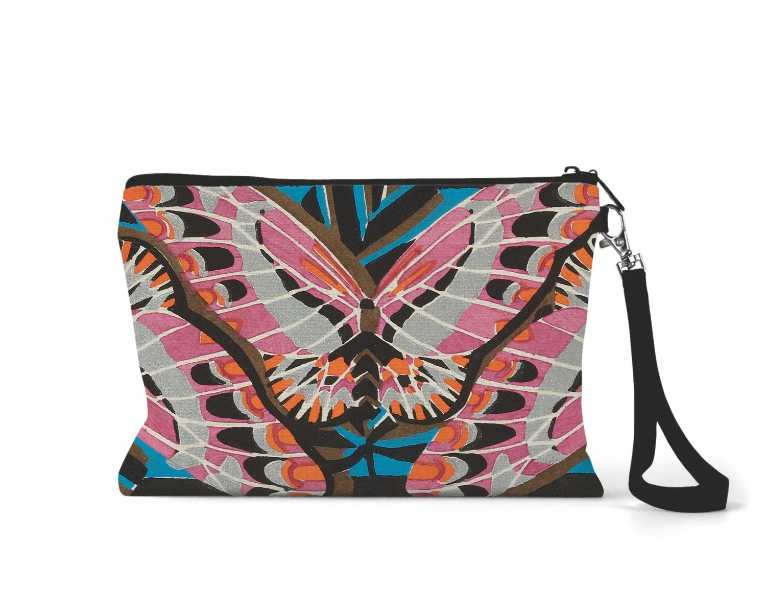 Zippered Wristlet (29 styles) - SALE-, Style: Flutter